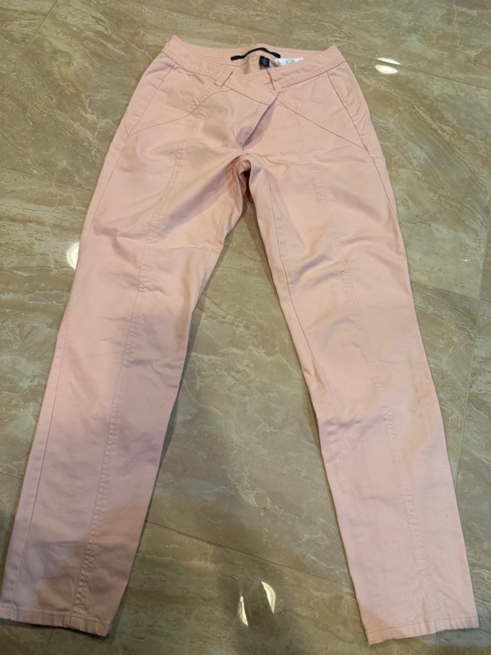 Isda & Co Light Blush Slim Pants